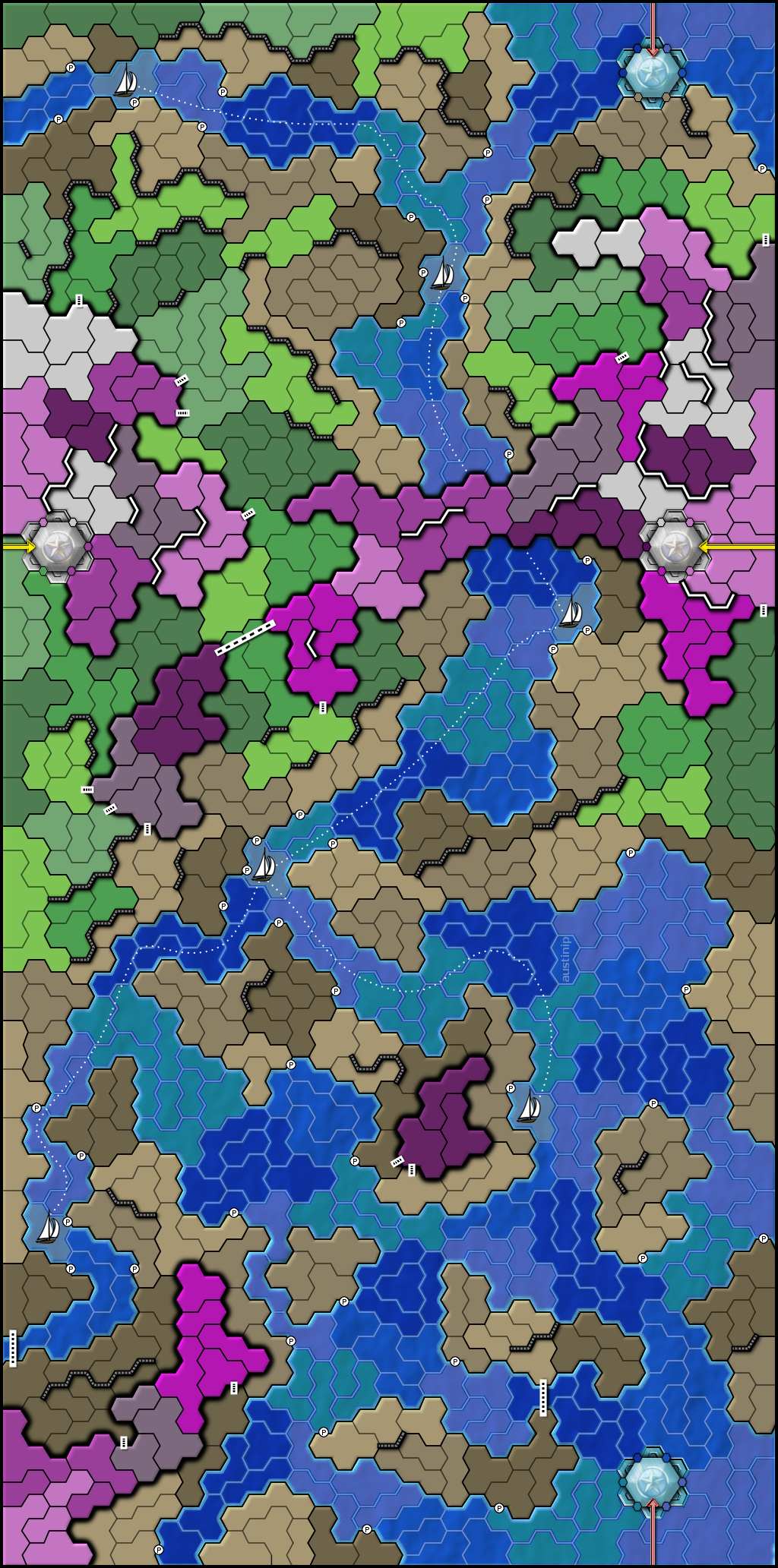 the map